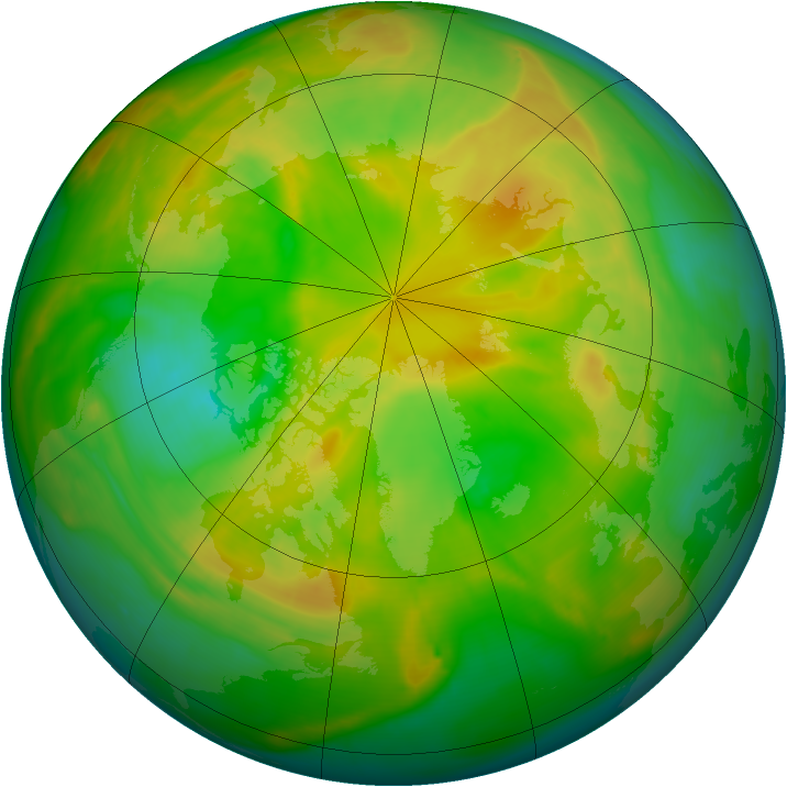 Arctic ozone map for 26 May 2008